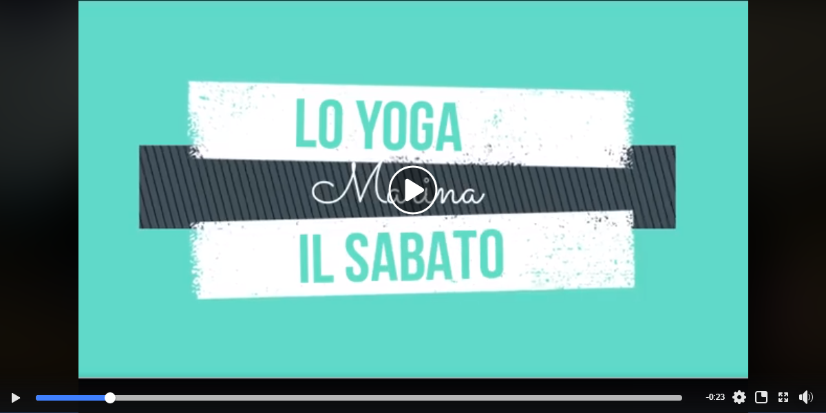 Yoga con Marina di Sabato